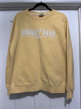 Dorney Park 1884 Yellow Crewneck Sweatshirt